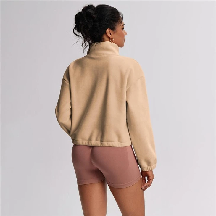 Fleece Half Zip Womens2
